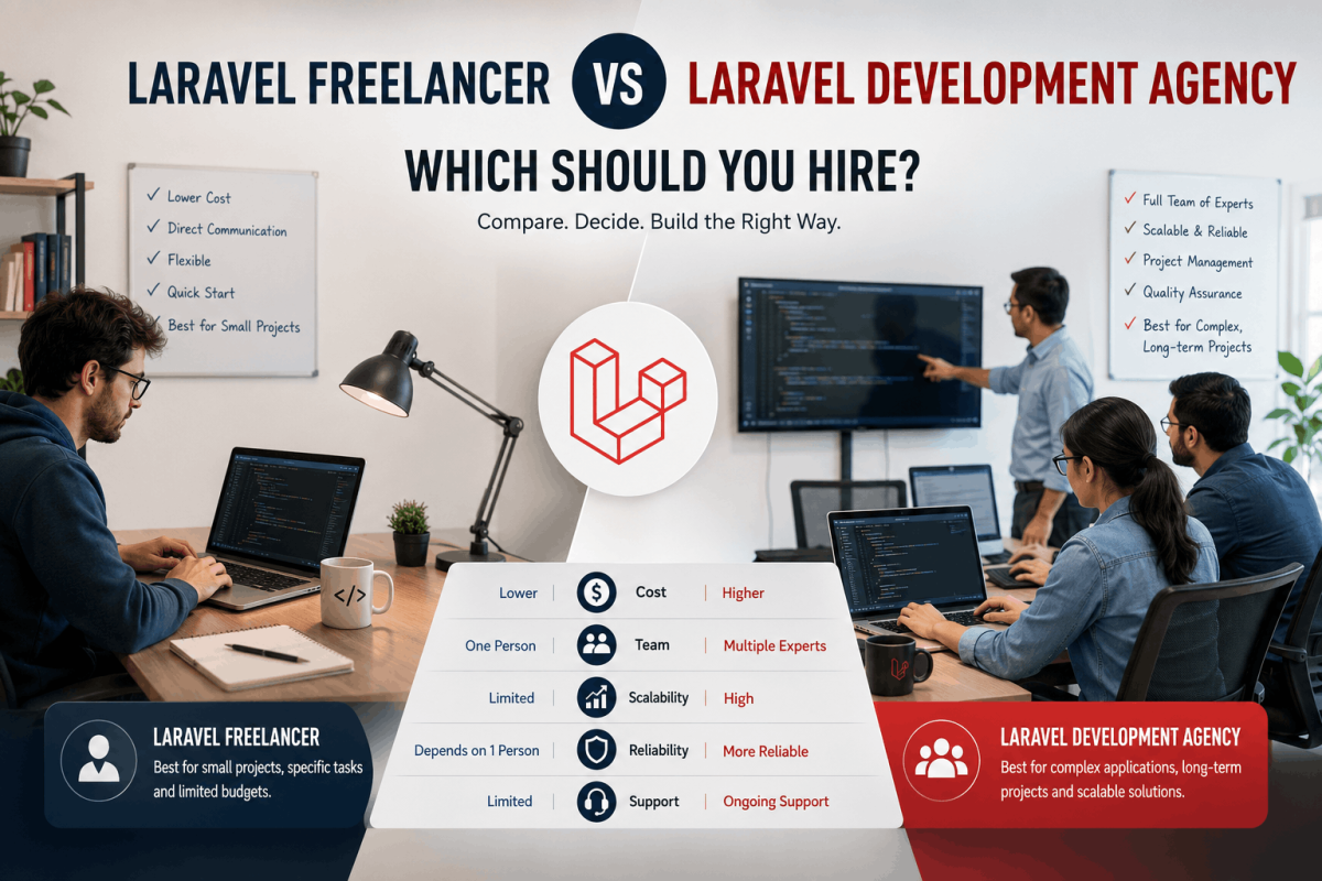 Laravel Freelancer vs Laravel Development Agency: Which Should You Hire?