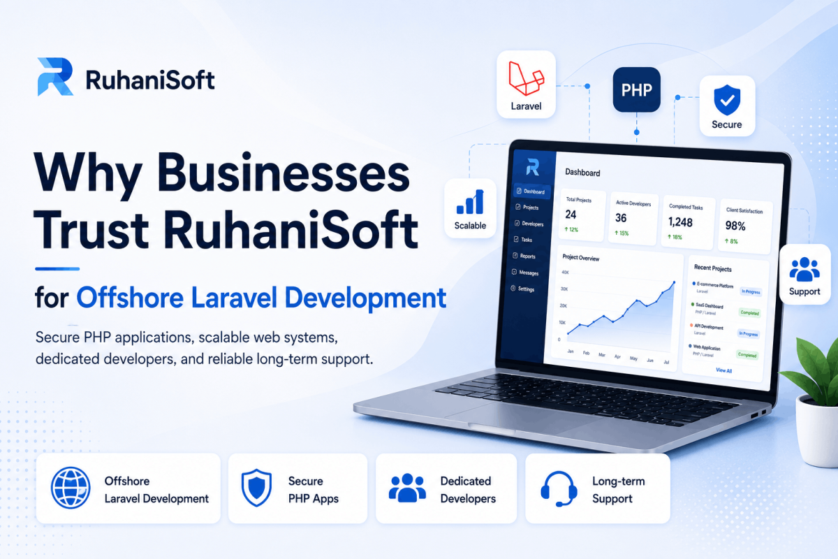 Why Businesses Trust RuhaniSoft for Offshore Laravel Development